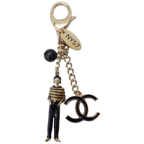 coco chanel keychain